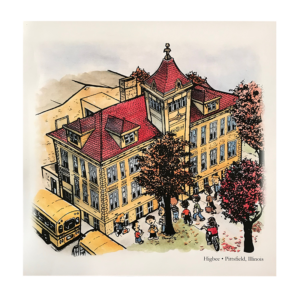 Higbee Junior High color Print