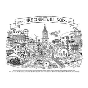 Pike County Bicentennial Print